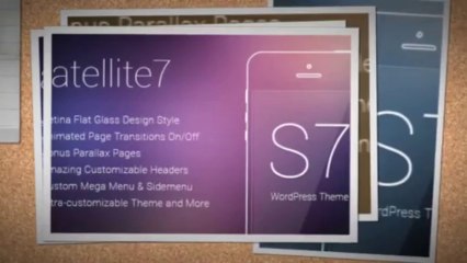 Satellite7 Retina MultiPurpose WordPress Theme Download