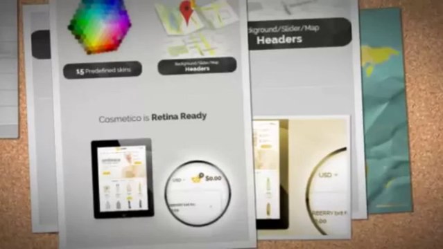 Cosmetico Responsive eCommerce WordPress Theme Download