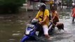 Monsoon Rains Flood Parts of Jakarta