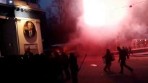 Protesters and Security Forces Clash in Ukrainian Capital Kiev