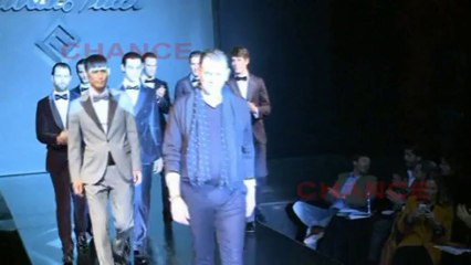 Manu Tenorio y otros famosos en el desfile de Emidio Tucci