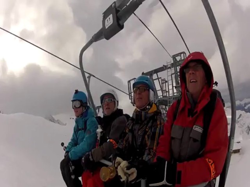 GoPro ski - La Plagne 19-1-14