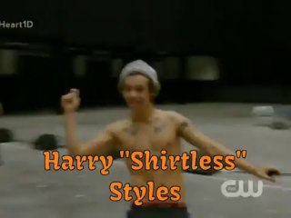 Harry Styles from One Direction acting like a fool