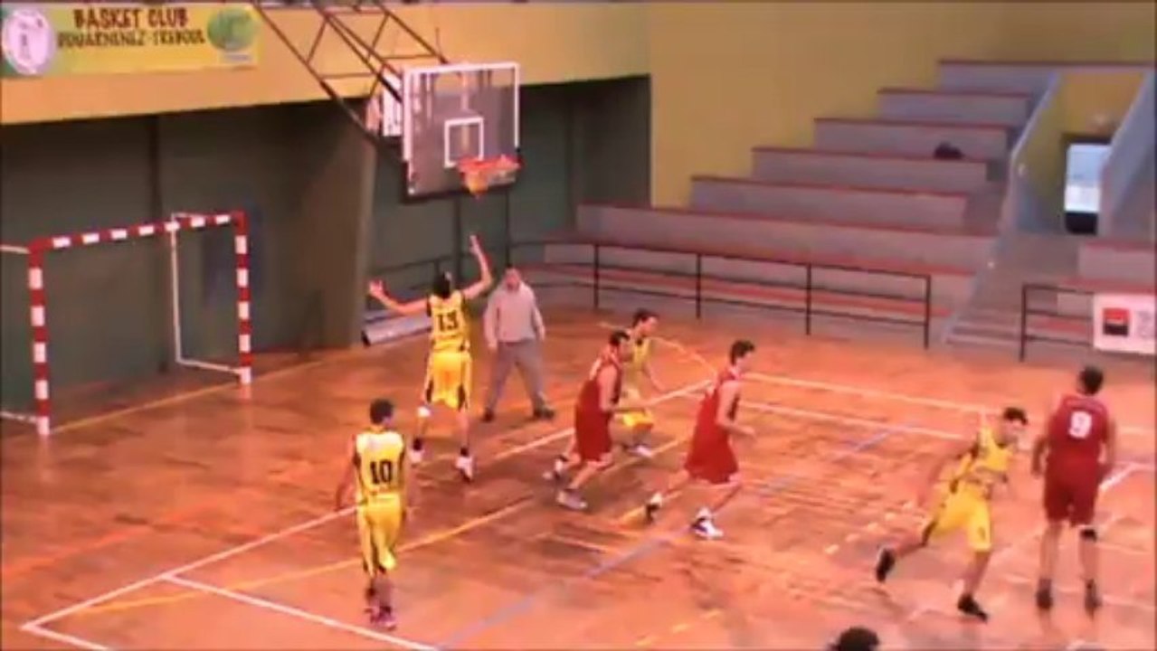 Dernier quart temps BCDT contre Plouarzel