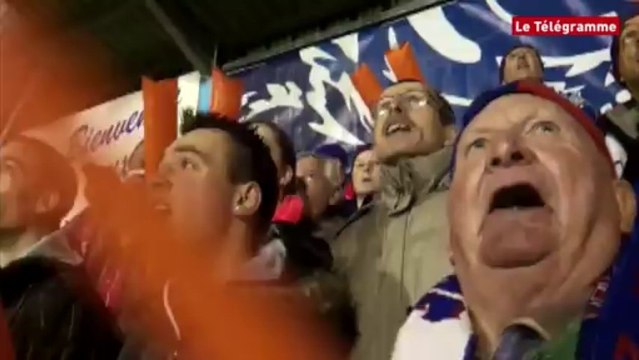 Coupe de France. US Concarneau-EA Guingamp : de l'ambiance dans les tribunes