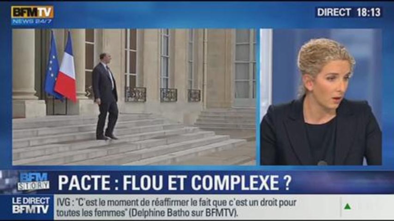 BFM Story: Débat à l’Assemblée nationale: pacte de responsabilité et projet de loi sur l'égalité entre les hommes et les femmes - 21/01