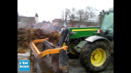 Troyes : les agriculteurs ne décolèrent pas