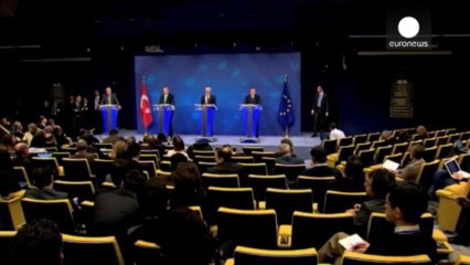 Plans to reform Turkey's justice system feature at EU/Turkey news conference