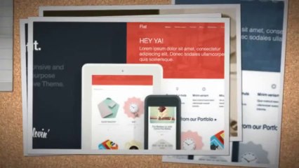 Flat Responsive and Multipurpose Creative Theme Download