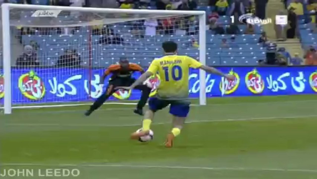 هدف #النصر الأول على #الشباب #كأس ولي العهد 20132014 دور الأربعة