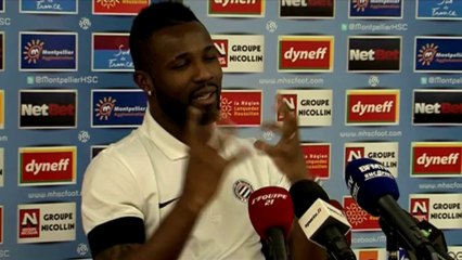 Siaka Tiéné avant PSG-MHSC (Coupe)