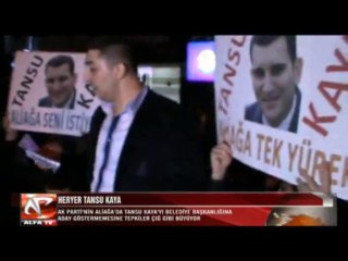 Aliağalılar Tansu Kaya İçin Sokaklara Döküldü