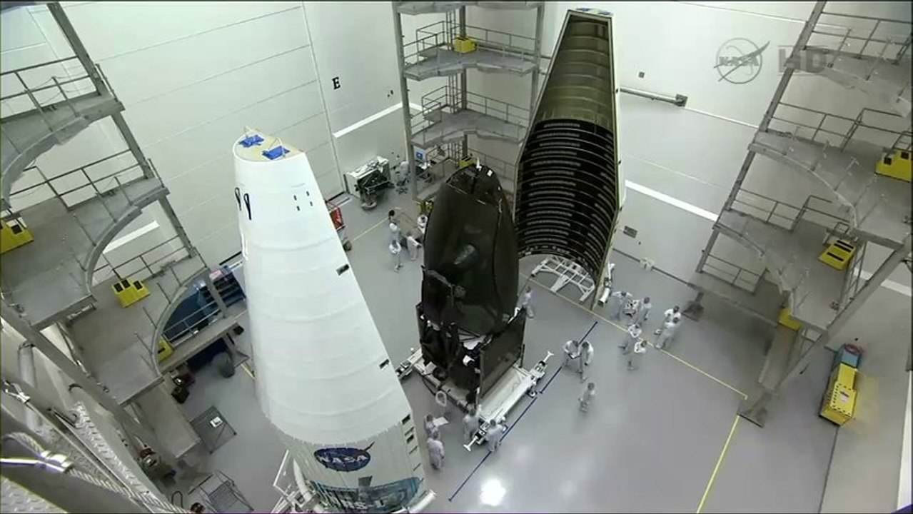 [Atlas V] Processing Video of NASA's TDRS-L Spacecraft