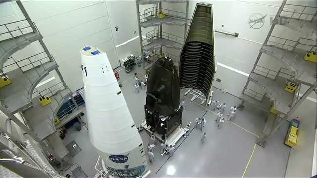 [Atlas V] Processing Video of NASA's TDRS-L Spacecraft