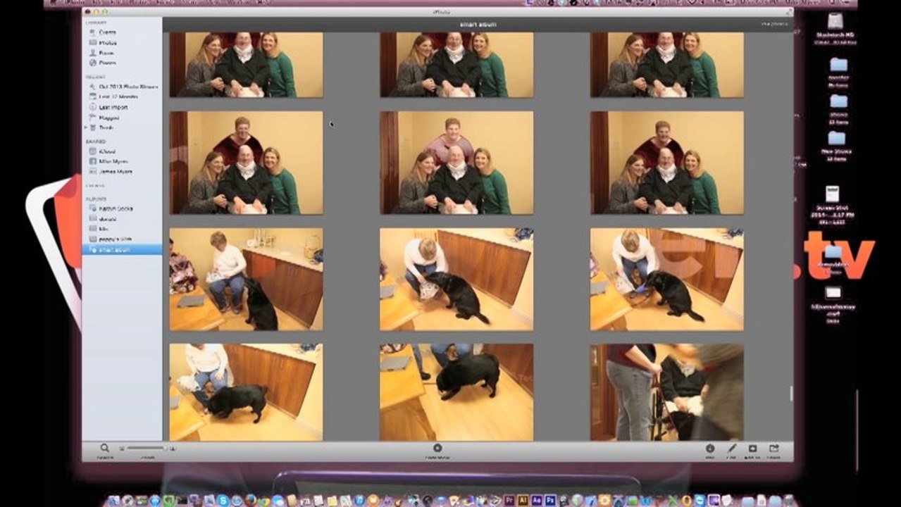 Smart Albums in iPhoto - Mac Minute - Episode 66 - Tech-Zen.tv - Alixa.tv