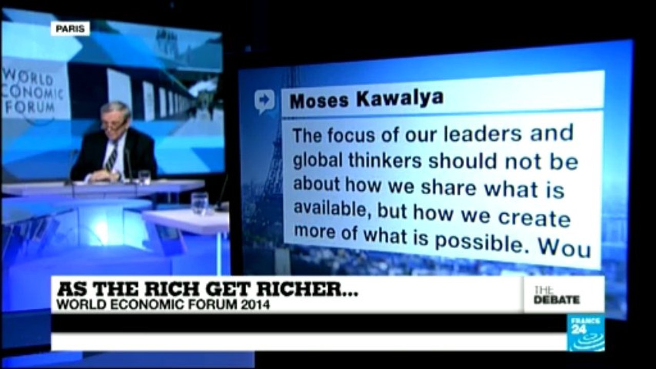 DEBATE - As The Rich Get Richer... World Economic Forum 2014 (part 2)