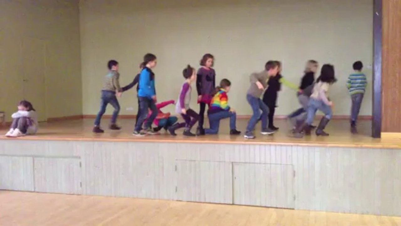 le loup mon oeil mise en scène juliecomm  CE1 Ecole ste Melaine de Plumelin