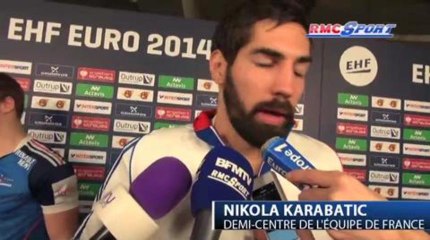Euro Handball / Les Bleus sans trembler - 21/01