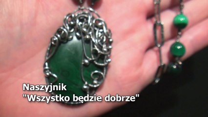 Biżuteria artystyczna Vevka.pl - naszyjnik "Wszystko będzie dobrze"
