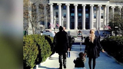 Beyonce Brings Blue Ivy to the White House