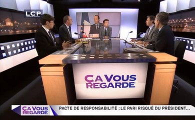Ça Vous Regarde - Le débat : Pacte de responsabilité : le pari risqué du président…