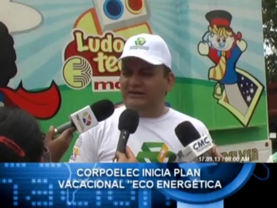 Dio inicio plan vacacional ‘Eco Energética’ organizado por Corpoelec. 17.09.13
