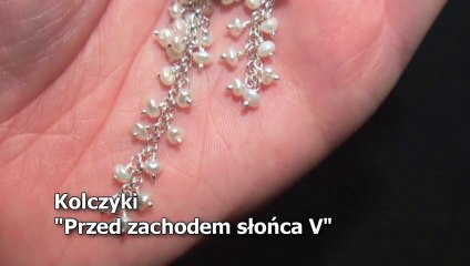 Kolczyki "Przed zachodem słońca V"