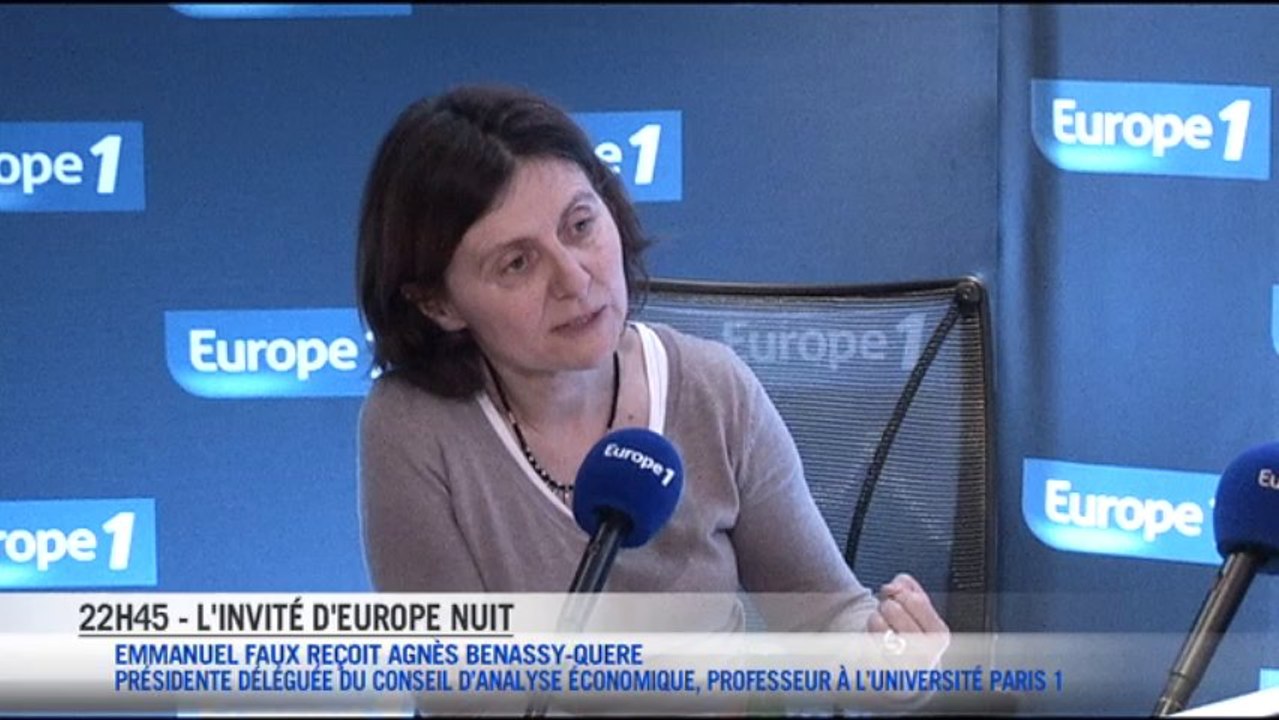Agnès Benassy-Quéré : "une baisse de l’euro donnerait temporairement une bouffée d’oxygène à l’emploi"