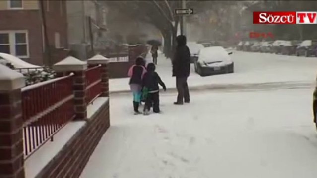 ABD'de kar fırtınası