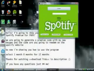 Spotify Premium Code Generator new updates  January 2014
