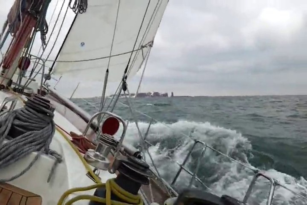 Kurs Helgoland - Segeln auf der Nordsee