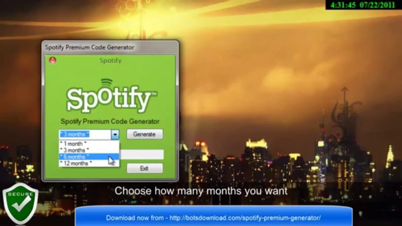 Spotify Premium Code Generator Working 100% Updated  January 2014