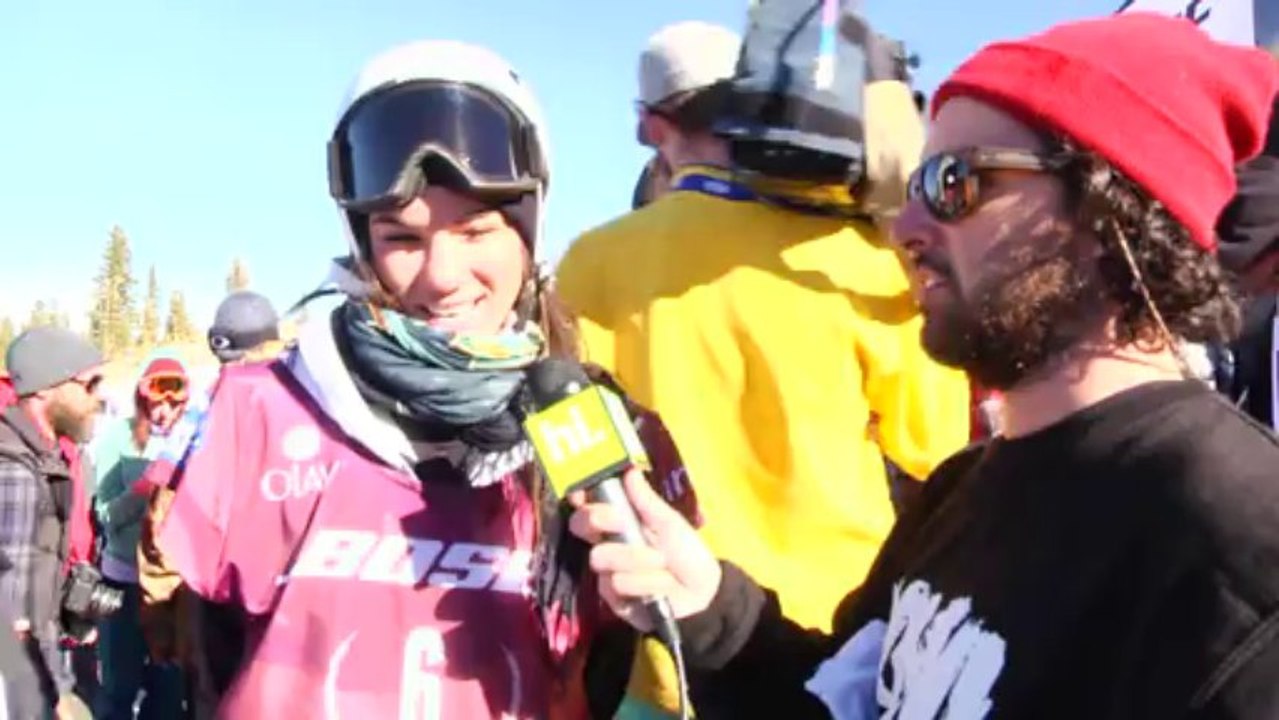 Jamie Anderson picks up another win at the 5th and final 2014 Mammoth Grand Prix Slop