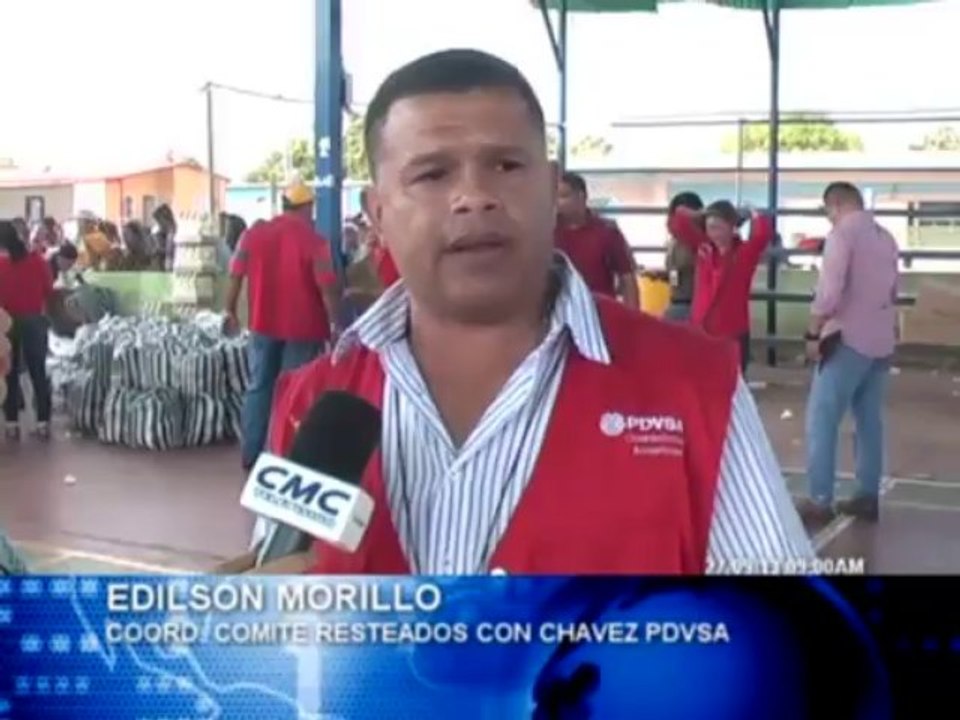 Mega Jornada de Alimentos y asistencia médica beneficia a sector José Félix Ribas 27.09.13