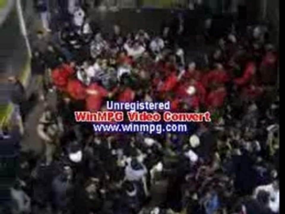 le mans-psg 2005-2006 emeute