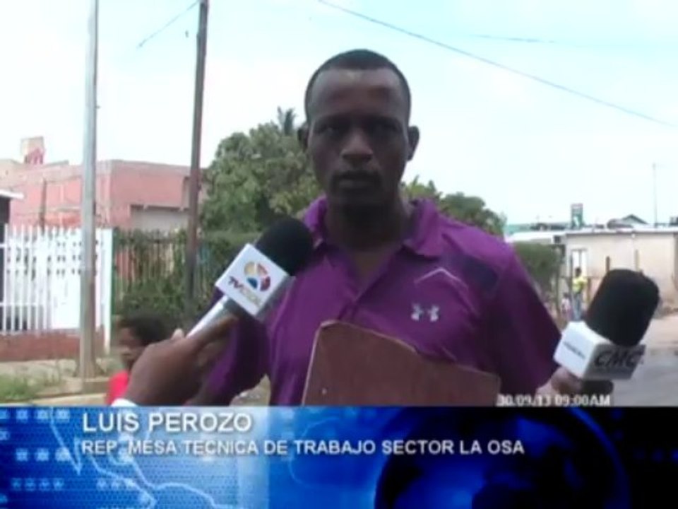 Representante del sector la Osa denuncia a vecino del sector por no hacerle mantenimiento a su terreno. 30.09.13