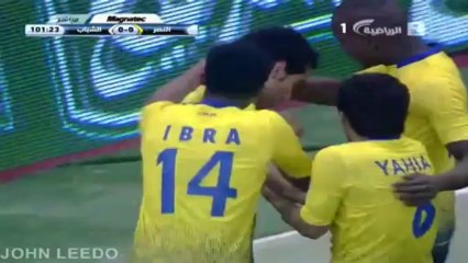 الشوط الإضافي الأول #النصر_الشباب #كأس ولي العهد 20132014 دور الأربعة