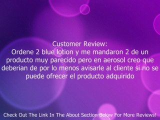 31601 - Blue Lotion 4 Ounce Package - Part #: 31601 Review