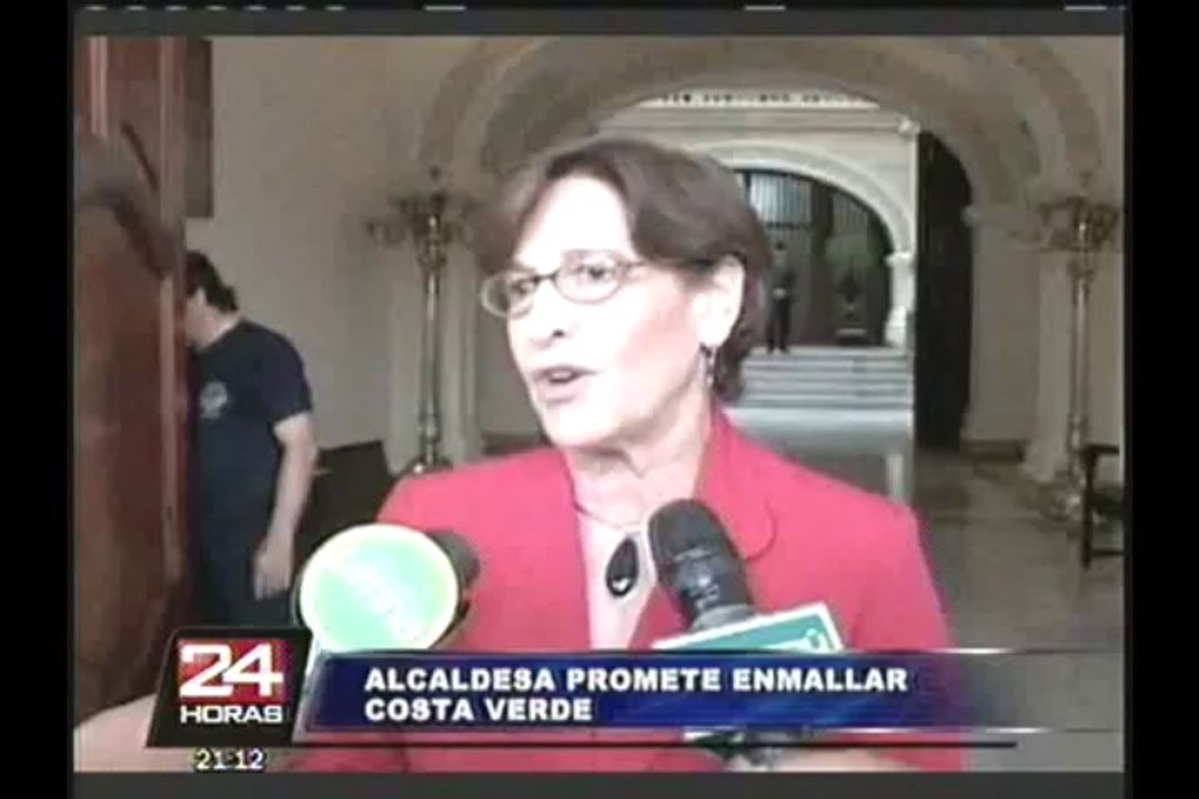 Susana Villarán lamentó accidente que hirió a niño en la Costa Verde