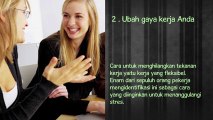 5 Tips untuk menanggulangi stres saat bekerja