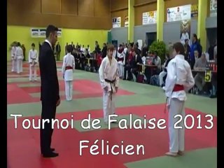 Tournoi de Falaise 2013 Felicien