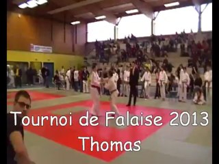 Tournoi de Falaise 2013 Thomas