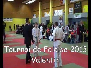 Tournoi de Falaise 2013 Valentin