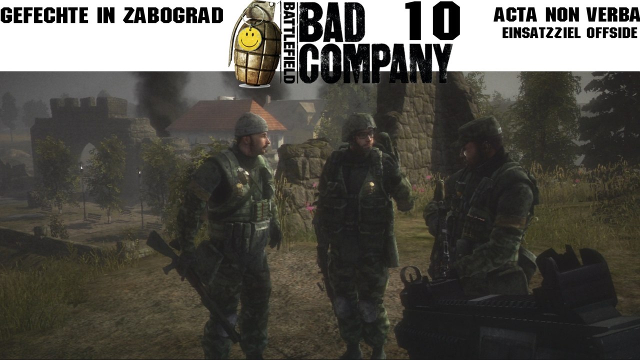 Let's Play Battlefield: Bad Company - #10 - Gefechte in Zabograd