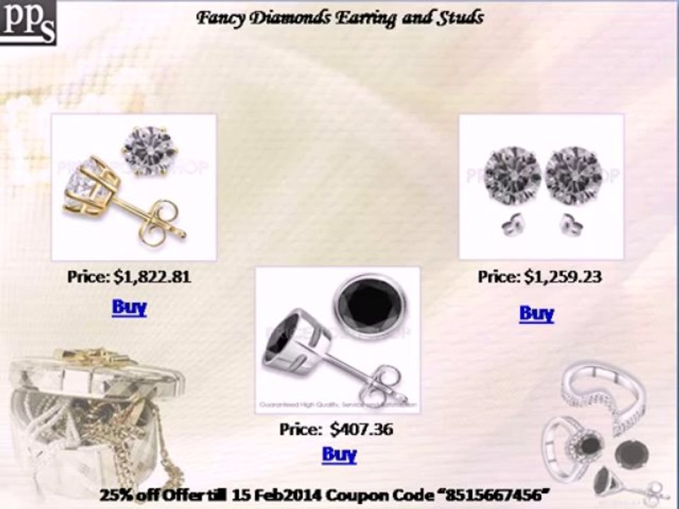 Diamonds Earring and Studs in Nevada NV, Black Diamond Engagement Rings in Texas TX