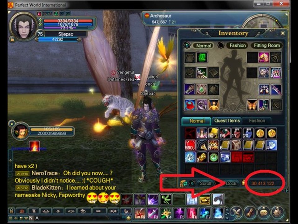 GameTag.com - Buy Sell Accounts - Perfect World Account for Sale