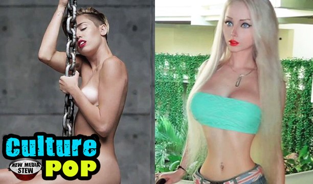 MILEY CYRUS Wrecking Ball, HUMAN BARBIE Doll, LADY GAGA Applause - Culture Pop Promo