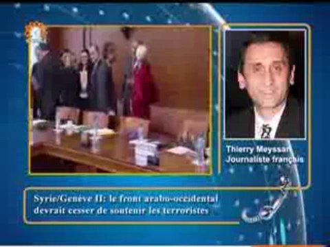 Thierry Meyssan - Syrie/Genève2: Le front arabo-occidental devrait cesser de soutenir les térroristes