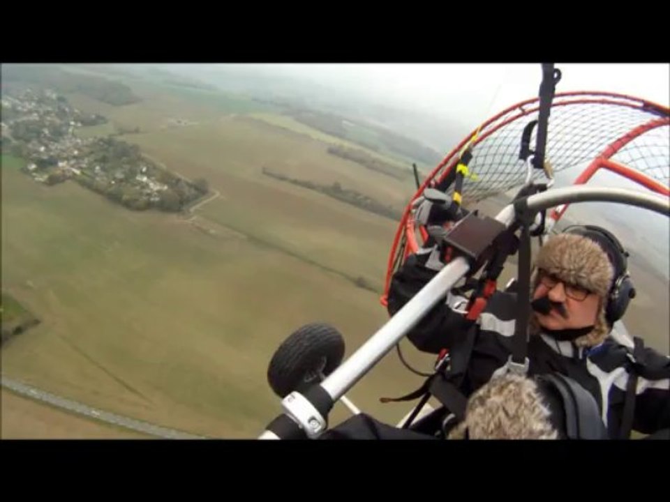 Paramoteur biplace 17 novembre 2013