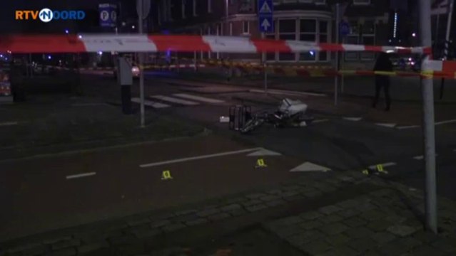 Krantenbezorger neergeschoten op Hoendiep in Groningen (update) - RTV Noord